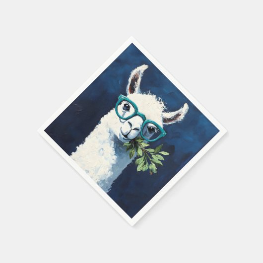 Smarty Llama Chic Serviette (Ecke)