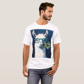 Smarty Llama Chic T-Shirt (Vorne ganz)