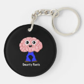 Smarty Pants Brain Schlüsselanhänger (Rückseite)