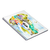 Smarty-Pants-Elefant Notizblock (Rechte Seite)