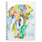 Smarty-Pants-Elefant Notizblock (Vorderseite)