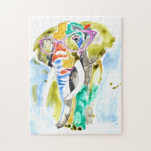 Smarty-Pants-Elefant Puzzle (Vertikal)