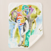 Smarty-Pants-Elefant Sherpadecke (Vorderseite)