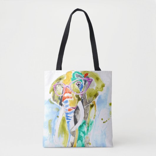 Smarty-Pants-Elefant Tasche (Vorderseite)