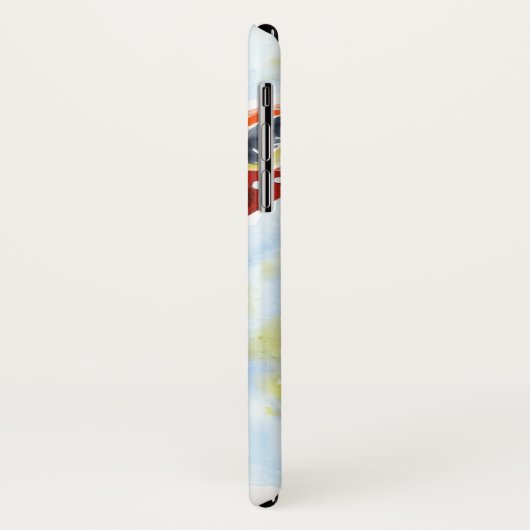 Smarty-Pants Giraffe Case-Mate iPhone Hülle (Hinten/Links)