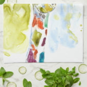 Smarty-Pants Giraffe Geschirrtuch (Gefaltet)