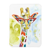 Smarty-Pants Giraffe Magnet (Vertikal)