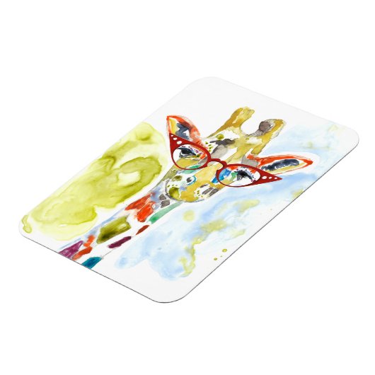 Smarty-Pants Giraffe Magnet (Linke Seite)