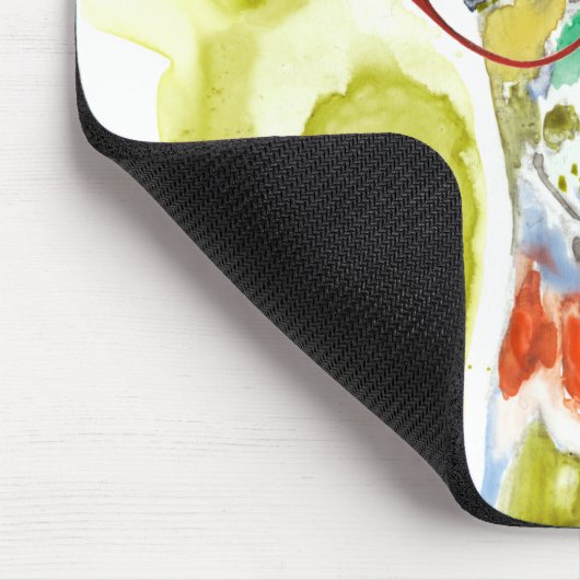 Smarty-Pants Giraffe Mousepad (Ecke)