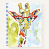 Smarty-Pants Giraffe Notizblock (Vorderseite)