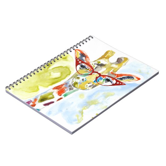 Smarty-Pants Giraffe Notizblock (Linke Seite)