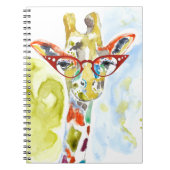 Smarty-Pants Giraffe Notizblock (Vorderseite)