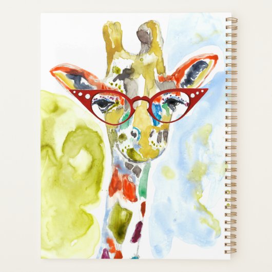 Smarty-Pants Giraffe Planer (Rückseite)