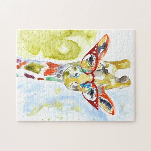 Smarty-Pants Giraffe Puzzle (Horizontal)