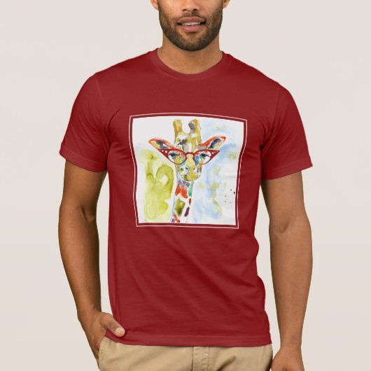 Smarty-Pants Giraffe T-Shirt (Vorderseite)