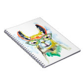 Smarty-Pants Llama Notizblock (Rechte Seite)