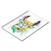 Smarty-Pants Llama Notizblock (Linke Seite)