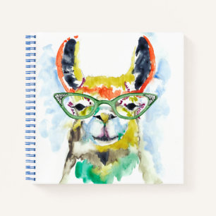 Smarty-Pants Llama Notizblock