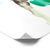 Smarty-Pants Llama Poster (Ecke)