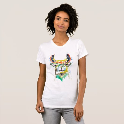 Smarty-Pants Llama T-Shirt (Vorne ganz)