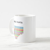 Smartyhosen Kaffeetasse (Vorderseite Links)