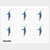 SMASH-Aufkleber Runder Aufkleber (Blatt)