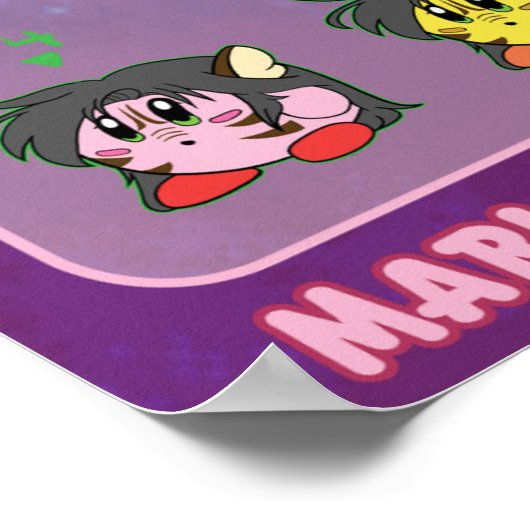 Smash Bros Marlene Poster (Ecke)