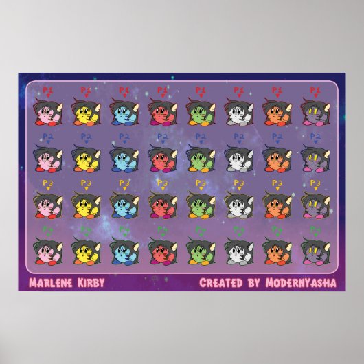 Smash Bros Marlene Poster (Vorne)