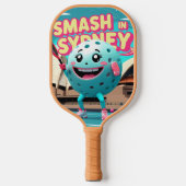 Smash in Sydney - Australien Pickleball Design Pickleball Schläger (Vorderseite)