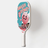Smash in Sydney - Australien Pickleball Design Schläger (Links)