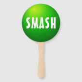 Smash Pass Spiel Paddel Schild Fächer (Vorderseite)