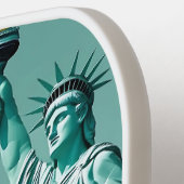 Smash-Statue - Pickleball-Design in New York Pickleball Schläger (Linke Seite)