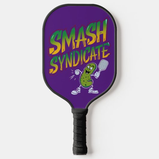Smash Syndicat: Beherrschung des Gerichts Pickleball Schläger (Vorderseite)