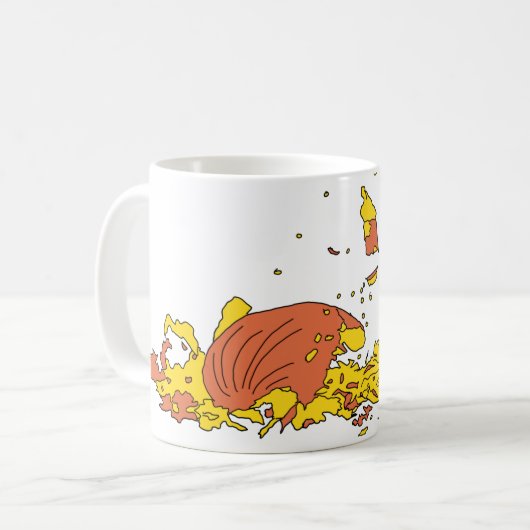 Smashed Pumpkin Kaffeetasse (Vorderseite Links)