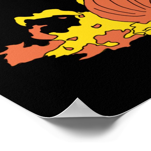 Smashed Pumpkin Poster (Ecke)