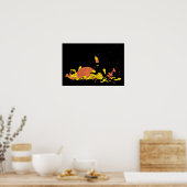Smashed Pumpkin Poster (Küche)