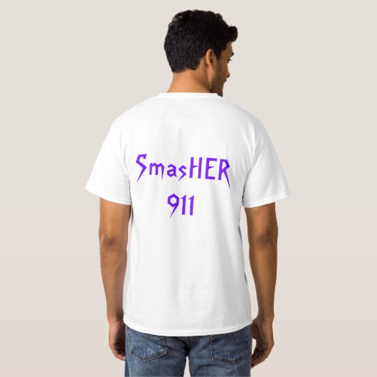 SmasHER T-Shirt (Schwarz voll)