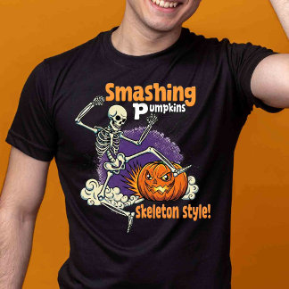 Smashing Pumpkins Orange Halloween Familie Matchin T-Shirt