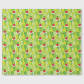 🎄 Smashing Weihnachten 🎾 Tennismuster Wrapping P Geschenkpapier (Flach)
