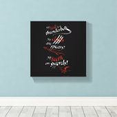 SMAUG™ Intro Leinwanddruck (Insitu (Holzboden))