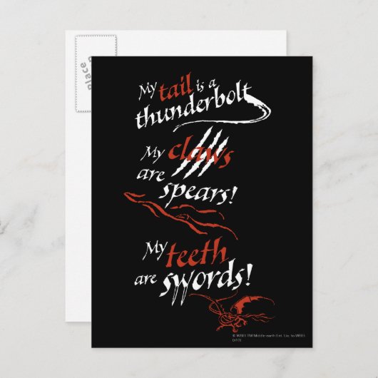 SMAUG™ Intro Postkarte (Vorne/Hinten)