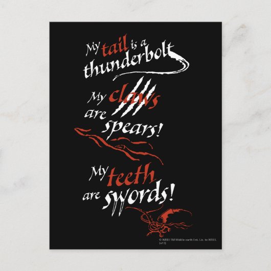 SMAUG™ Intro Postkarte (Vorderseite)