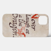 SMAUG™ - Lachen Sie niemals über einen Live-Drache Case-Mate iPhone Hülle (Rückseite (Horizontal))