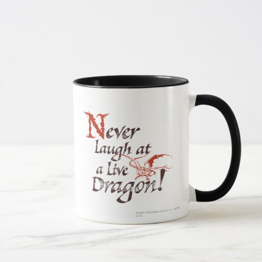 SMAUG™ - Lachen Sie niemals über einen Live-Drache Tasse (Rechts)