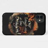 SMAUG™ - Logo-Grafik niemals lachen Case-Mate iPhone Hülle (Rückseite (Horizontal))
