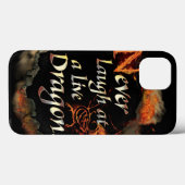 SMAUG™ - Logo-Grafik niemals lachen Case-Mate iPhone Hülle (Rückseite (Horizontal))