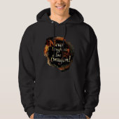 SMAUG™ - Logo-Grafik niemals lachen Hoodie (Vorderseite)