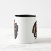 SMAUG™ - Logo-Grafik niemals lachen Tasse (Zentrum)
