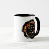 SMAUG™ - Logo-Grafik niemals lachen Tasse (VorderseiteRechts)
