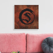 SMAUG™ Logo Leinwanddruck (Insitu (Wohnzimmer))